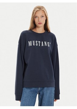 Mustang Bluza Lindsey 1015262 Granatowy Regular Fit ze sklepu MODIVO w kategorii Bluzy damskie - zdjęcie 182719603