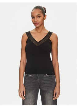 Morgan Top 242-DNAE Czarny Slim Fit ze sklepu MODIVO w kategorii Bluzki damskie - zdjęcie 182719652