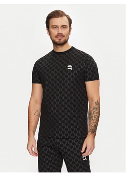 KARL LAGERFELD T-Shirt 755096 551251 Czarny Regular Fit ze sklepu MODIVO w kategorii T-shirty męskie - zdjęcie 182719711