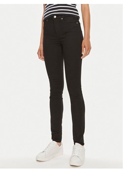Tommy Hilfiger Jeansy Como WW0WW43321 Czarny Skinny Fit ze sklepu MODIVO w kategorii Jeansy damskie - zdjęcie 182719722