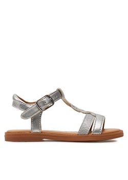 Geox Sandały J Sandal Karly Girl J4535H 0NFQD C1007 M Srebrny ze sklepu MODIVO w kategorii Sandały dziecięce - zdjęcie 182719800
