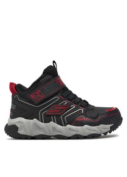 Skechers Sneakersy Combex 406422L/BKRD Czarny ze sklepu MODIVO w kategorii Buty trekkingowe dziecięce - zdjęcie 182719870