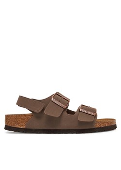 Birkenstock Sandały Milano As Kids 1029474 D Brązowy ze sklepu MODIVO w kategorii Sandały dziecięce - zdjęcie 182719890