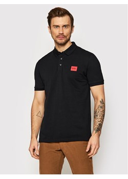Hugo Polo Dereso222 50466202 Czarny Slim Fit ze sklepu MODIVO w kategorii T-shirty męskie - zdjęcie 182719894