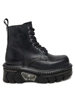 NEW ROCK Glany M-MILI084N-S6 Czarny ze sklepu MODIVO w kategorii Workery damskie - zdjęcie 182719904