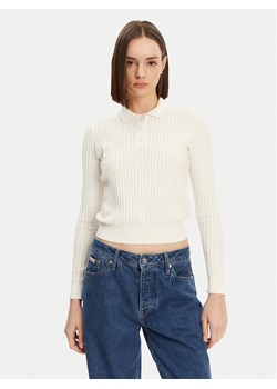 Lacoste Sweter AF9264 Écru Regular Fit - id: 0000304994500 - marki Lacoste - 182719944 Lacoste Sweter AF9264 Écru Regular Fit ze sklepu MODIVO w kategorii Swetry damskie - zdjęcie 182719944