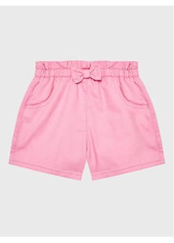 United Colors Of Benetton Szorty materiałowe 4RISG900W Różowy Regular Fit ze sklepu MODIVO w kategorii Spodenki dziewczęce - zdjęcie 182720013