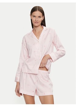 LAUREN RALPH LAUREN Piżama ILN72396 Różowy Relaxed Fit ze sklepu MODIVO w kategorii Piżamy damskie - zdjęcie 182720040