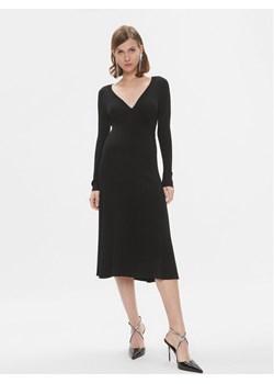 Pinko Sukienka dzianinowa Coccodrillo 102023 A18P Czarny Regular Fit ze sklepu MODIVO w kategorii Sukienki - zdjęcie 182720094