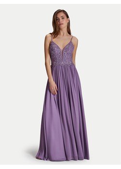 Hey Kyla Sukienka wieczorowa 5AI082HK Fioletowy Regular Fit ze sklepu MODIVO w kategorii Sukienki - zdjęcie 182720282