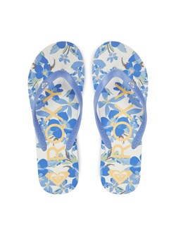Roxy Japonki ARJL100869 Niebieski ze sklepu MODIVO w kategorii Klapki damskie - zdjęcie 182720341