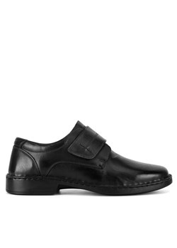 Go Soft Półbuty GARY-05 MI18 Czarny ze sklepu MODIVO w kategorii Buty eleganckie męskie - zdjęcie 182720351