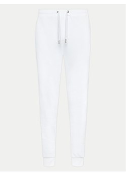KARL LAGERFELD Spodnie dresowe 705409 543910 Biały Regular Fit ze sklepu MODIVO w kategorii Spodnie męskie - zdjęcie 182720503