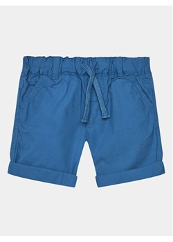 United Colors Of Benetton Szorty materiałowe 4AC7G900O Niebieski Regular Fit ze sklepu MODIVO w kategorii Spodenki chłopięce - zdjęcie 182720603