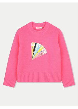 Billieblush Sweter U20462 Różowy Regular Fit ze sklepu MODIVO w kategorii Swetry dziewczęce - zdjęcie 182720611