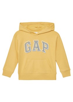 Gap Bluza 743971-01 Żółty Regular Fit ze sklepu MODIVO w kategorii Bluzy chłopięce - zdjęcie 182720612