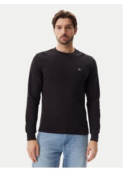 Calvin Klein Jeans Longsleeve J30J327117 Czarny Regular Fit - id: 0000304722486 - marki Calvin Klein - 182720644 Calvin Klein Jeans Longsleeve J30J327117 Czarny Regular Fit ze sklepu MODIVO w kategorii T-shirty męskie - zdjęcie 182720644