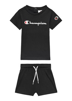 Champion Komplet t-shirt i spodenki 307055 Czarny Regular Fit ze sklepu MODIVO w kategorii Komplety niemowlęce - zdjęcie 182720651