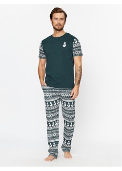 Brave Soul Piżama MLWS-149WINTERY Zielony Regular Fit ze sklepu MODIVO w kategorii Piżamy męskie - zdjęcie 182720751
