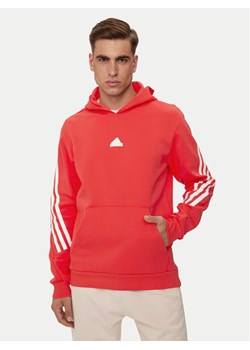 adidas Bluza Future Icons 3-Stripes IR9229 Pomarańczowy Regular Fit ze sklepu MODIVO w kategorii Bluzy męskie - zdjęcie 182720791