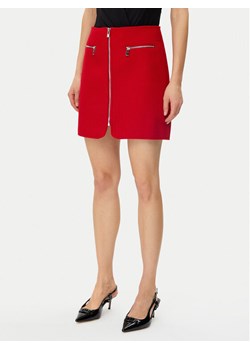 Morgan Spódnica mini 241-JADA Czerwony Straight Fit ze sklepu MODIVO w kategorii Spódnice - zdjęcie 182720911