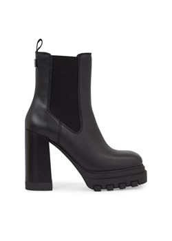 Tommy Jeans Botki Tjw High Heel Chelsea EN0EN02306 Czarny ze sklepu MODIVO w kategorii Botki - zdjęcie 182720970