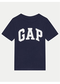Gap T-Shirt 424016-12 Granatowy Regular Fit ze sklepu MODIVO w kategorii T-shirty chłopięce - zdjęcie 182721134