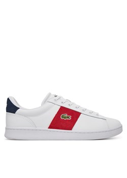 Lacoste Sneakersy Carnaby 7-49SMA0034 Biały ze sklepu MODIVO w kategorii Buty sportowe męskie - zdjęcie 182721172