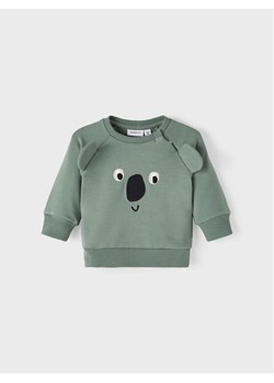 NAME IT Bluza 13212765 Zielony Regular Fit ze sklepu MODIVO w kategorii Bluzy i swetry - zdjęcie 182721450