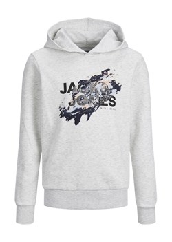 Jack&Jones Junior Bluza 12237210 Szary Regular Fit ze sklepu MODIVO w kategorii Bluzy chłopięce - zdjęcie 182721464