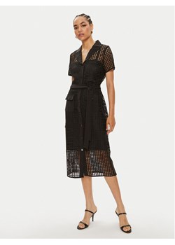 DKNY Sukienka koszulowa DD4AH552 Czarny Regular Fit ze sklepu MODIVO w kategorii Sukienki - zdjęcie 182721490
