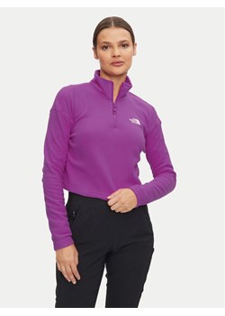 The North Face Polar Glacier NF0A855N Granatowy Regular Fit ze sklepu MODIVO w kategorii Bluzy damskie - zdjęcie 182721531
