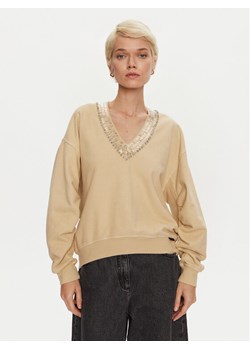 PINKO Bluza Raboni 104458 A297 Beżowy Regular Fit ze sklepu MODIVO w kategorii Bluzy damskie - zdjęcie 182721560