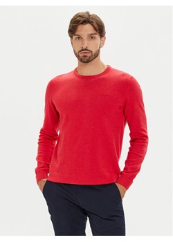 s.Oliver Sweter 2143173 Czerwony Regular Fit ze sklepu MODIVO w kategorii Swetry męskie - zdjęcie 182721642