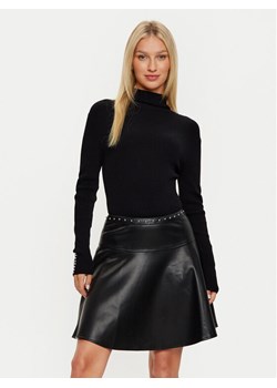 Morgan Sukienka dzianinowa 242-RPEPPER Czarny Slim Fit ze sklepu MODIVO w kategorii Sukienki - zdjęcie 182721683
