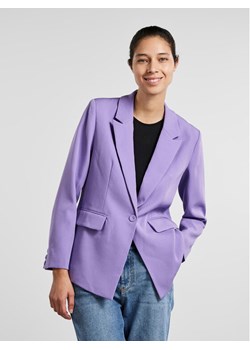 YAS Marynarka Bluris 26028353 Fioletowy Regular Fit ze sklepu MODIVO w kategorii Marynarki damskie - zdjęcie 182721694