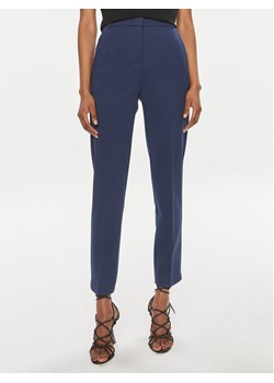 Pinko Spodnie materiałowe Bello 100155 A1L4 Granatowy Slim Fit ze sklepu MODIVO w kategorii Spodnie damskie - zdjęcie 182721713