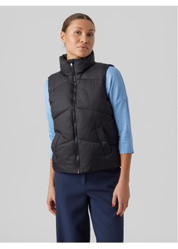 Vero Moda Bezrękawnik Uppsala 10281432 Czarny Regular Fit ze sklepu MODIVO w kategorii Kamizelki damskie - zdjęcie 182721750