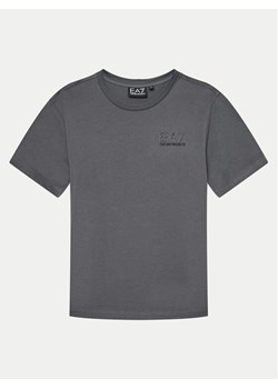 EA7 Emporio Armani T-Shirt 8NBT51 BJ02Z 1977 Szary Regular Fit ze sklepu MODIVO w kategorii T-shirty chłopięce - zdjęcie 182721943