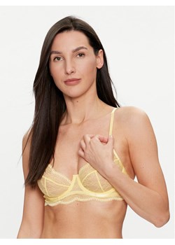 Hunkemöller Biustonosz z fiszbiną Isabelle 205389 Żółty ze sklepu MODIVO w kategorii Biustonosze - zdjęcie 182722051
