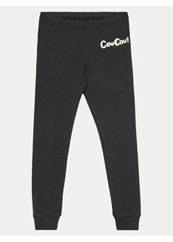 Mini Rodini Legginsy Coucou 2473011999 Czarny Slim Fit ze sklepu MODIVO w kategorii Spodnie dziewczęce - zdjęcie 182722093