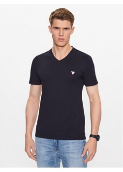 Guess T-Shirt M2YI37 I3Z14 Granatowy Slim Fit ze sklepu MODIVO w kategorii T-shirty męskie - zdjęcie 182722190