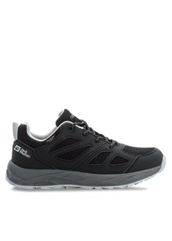 Jack Wolfskin Trekkingi Woodland 2 Texapore Low 4059811 Czarny ze sklepu MODIVO w kategorii Buty sportowe dziecięce - zdjęcie 182722263