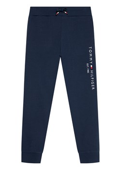Tommy Hilfiger Spodnie dresowe Essential KS0KS00214 Granatowy Regular Fit ze sklepu MODIVO w kategorii Spodnie chłopięce - zdjęcie 182722454