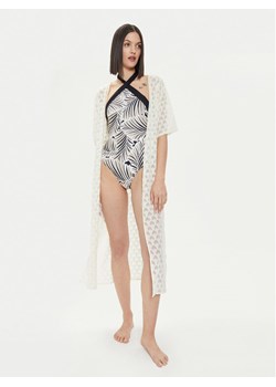 Selmark Kimono BK095 Écru Relaxed Fit ze sklepu MODIVO w kategorii Odzież plażowa - zdjęcie 182722512