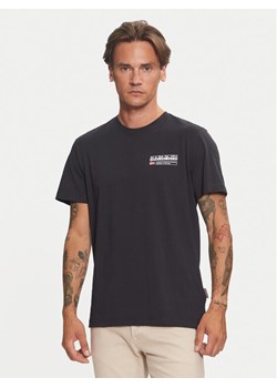 Napapijri T-Shirt Kasba NP0A4HQQ Czarny Regular Fit ze sklepu MODIVO w kategorii T-shirty męskie - zdjęcie 182722522