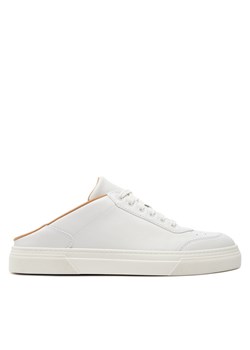 Max Mara Klapki 2424766111600 Biały ze sklepu MODIVO w kategorii Klapki damskie - zdjęcie 182722603