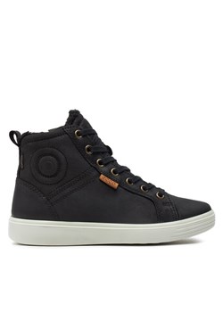 ECCO Trzewiki S7 Teen GORE-TEX 78007302001 Czarny ze sklepu MODIVO w kategorii Buty zimowe dziecięce - zdjęcie 182722822