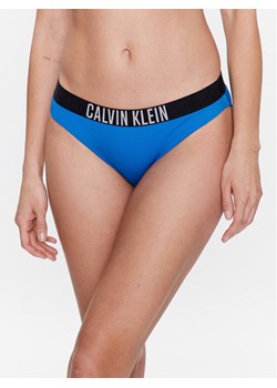 Calvin Klein Swimwear Dół od bikini KW0KW01983 Niebieski ze sklepu MODIVO w kategorii Stroje kąpielowe - zdjęcie 182722831