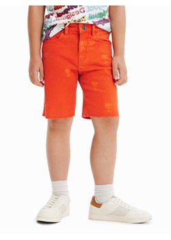 Desigual Szorty jeansowe 23SBDD01 Brązowy Regular Fit ze sklepu MODIVO w kategorii Spodenki chłopięce - zdjęcie 182722850